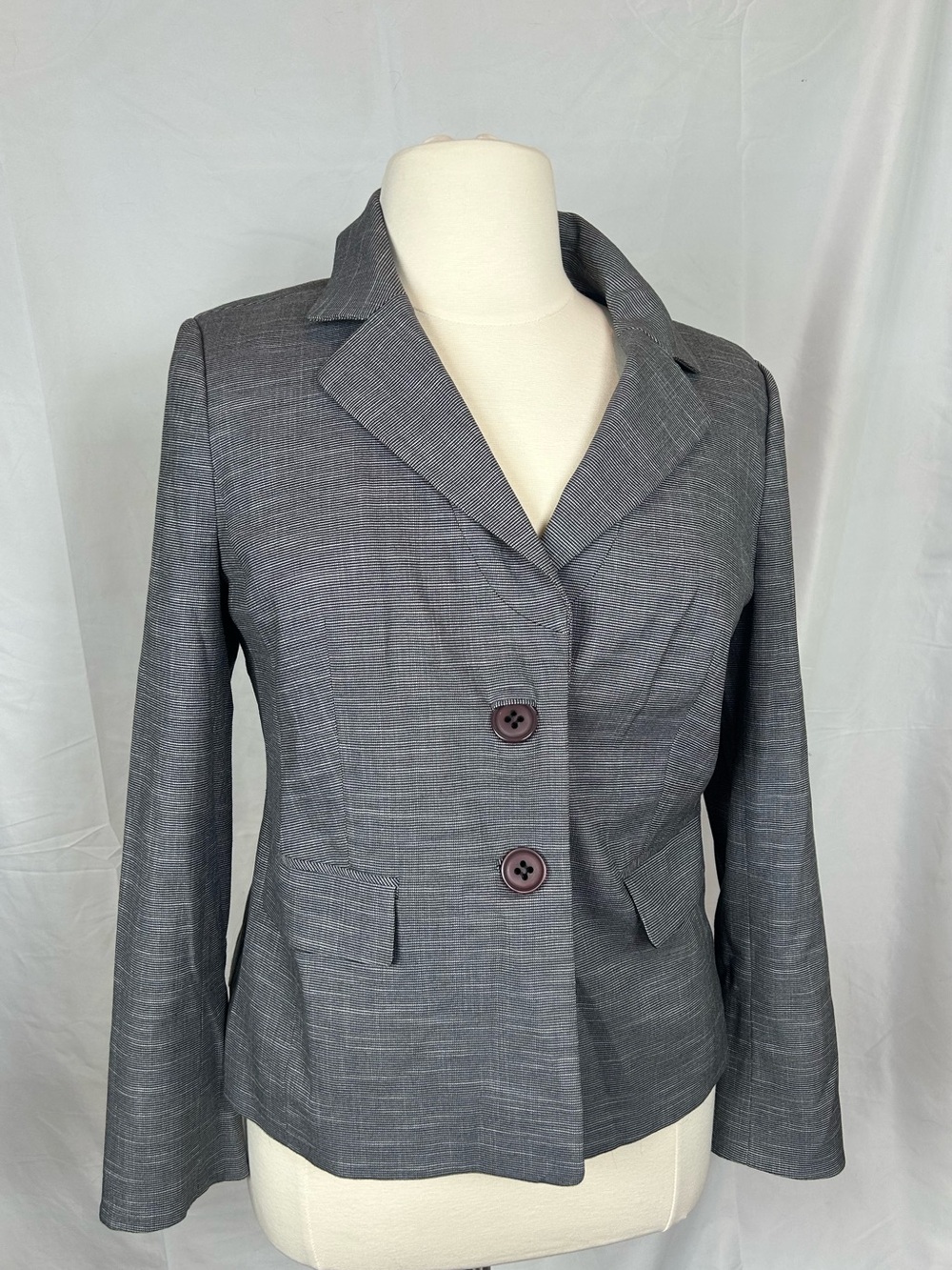 Classiques Entier Gray Tailored Women's Blazer